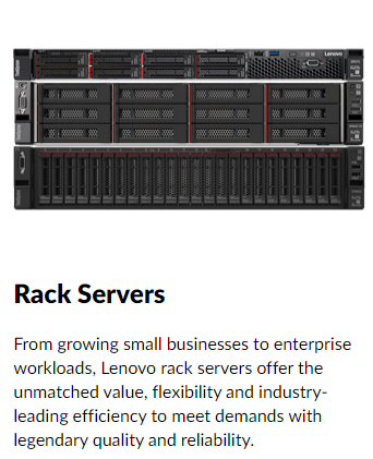 Lenovo Rack Servers